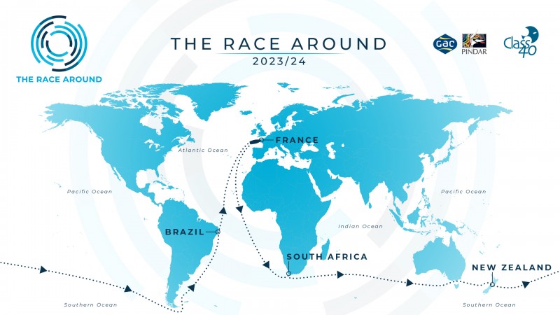 Parcours de The Race Around  : Parcours de The Race Around  © the race around